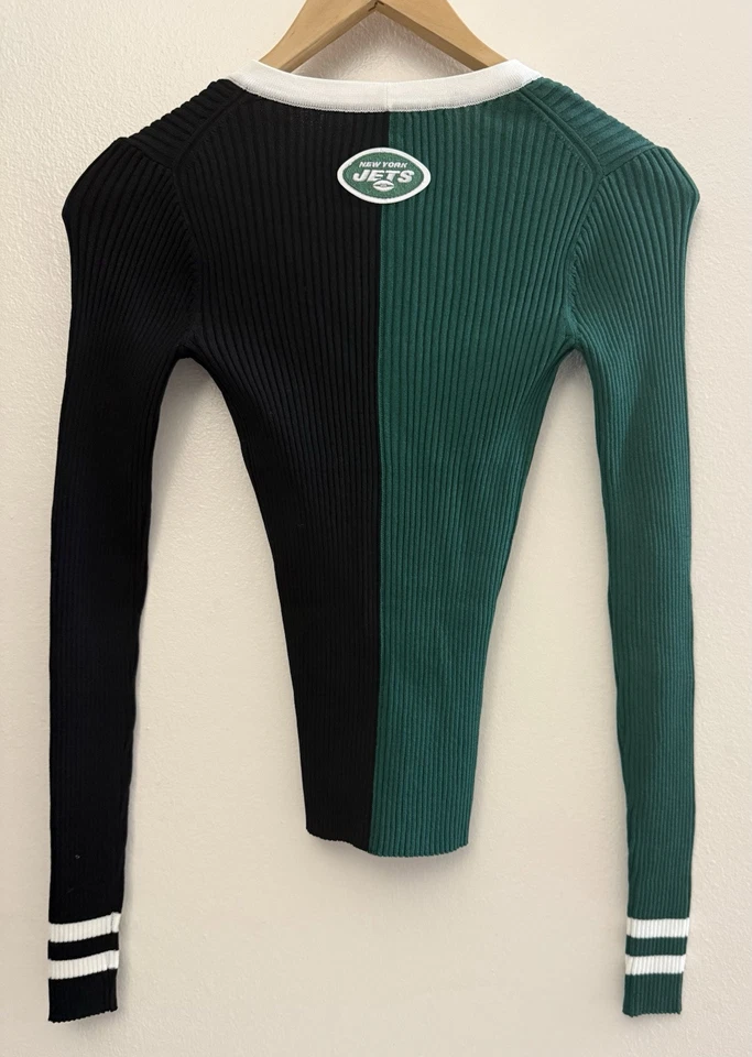 SUÉTER SHOKO THE STAUD NFL NY JETS Tejido Elástico Talla XS Foto 4 de 4