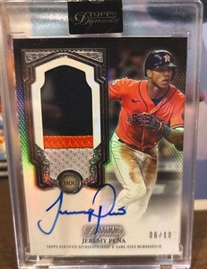 Jeremy Pena Autograph | eBay