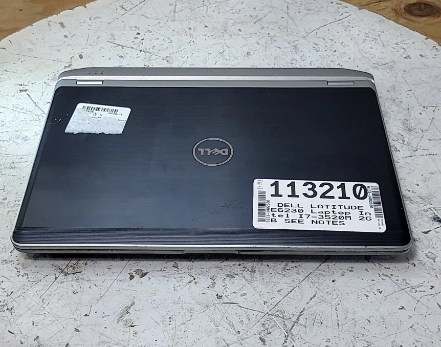 DELL LATITUDE E6230 Laptop Intel I7-3520M 2GB SEE NOTES - Image 3 of 4