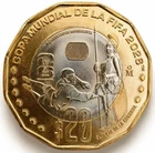 MEXICO 2026 FIFA WORLD SOCCER CUP Guadalajara City $20 BIMETALLIC coin BU nice d