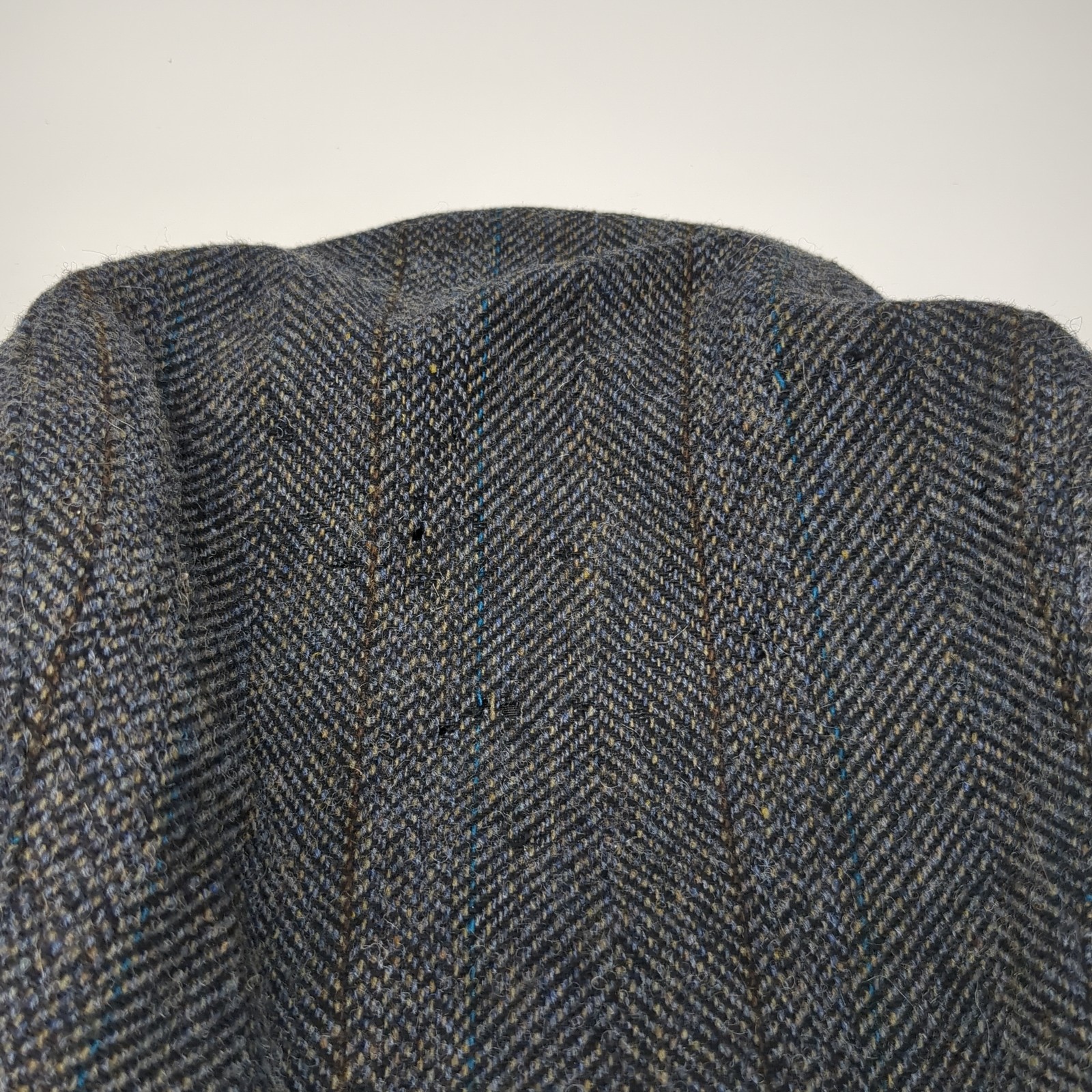 Pendleton Herringbone Fitted Newsboy Cap Gray L L… - image 8