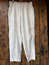 Annette Gortz Cream Trousers, Relaxed Fit, Size 38 eur.