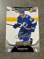 2022-23 Upper Deck MVP Silver Script #29 Brayden Point Tampa Bay Lightning 