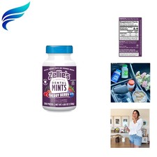 Zellie's  100 Xylitol Cherry Berry Breath Mints  No Aspartame, Gluten Free...