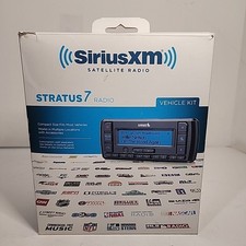 SiriusXM SSV7V1 Stratus 7 Satellite Radio - Black Dock and Extras