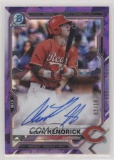 2021 Bowman Sapphire Edition Purple Refractor 3/10 Austin Hendrick Auto 0s9t