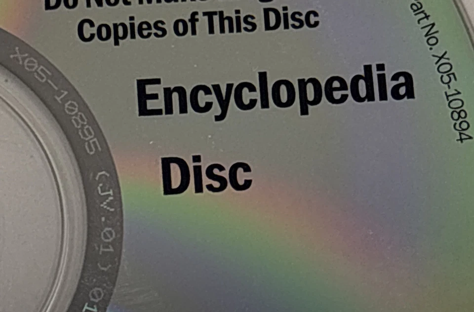 Encarta ENCYCLOPEDIA 2000 MICROSOFT DISC Foto 3 de 4