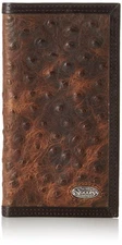 Nocona Men's Brown Ostrich Rodeo, Brown, Size