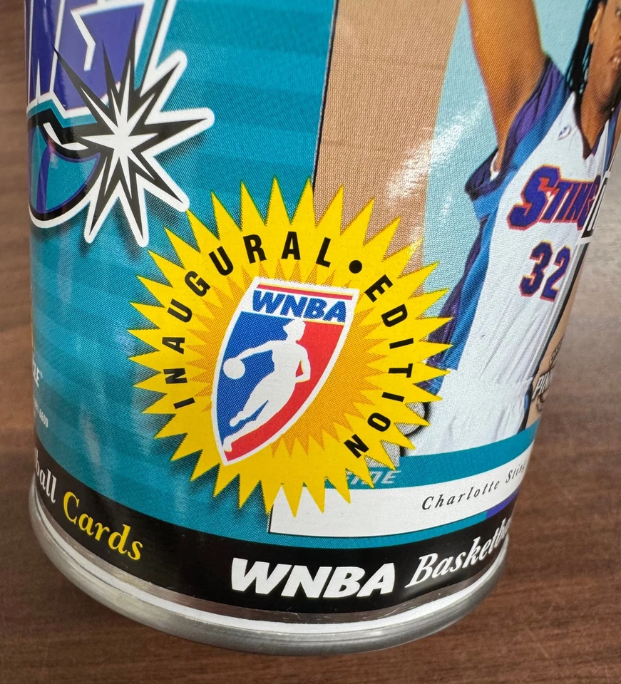 1997 Pinnacle WNBA Inside Can Inaugural Edition Factory Sealed Charlotte Sting - Image 2 of 4