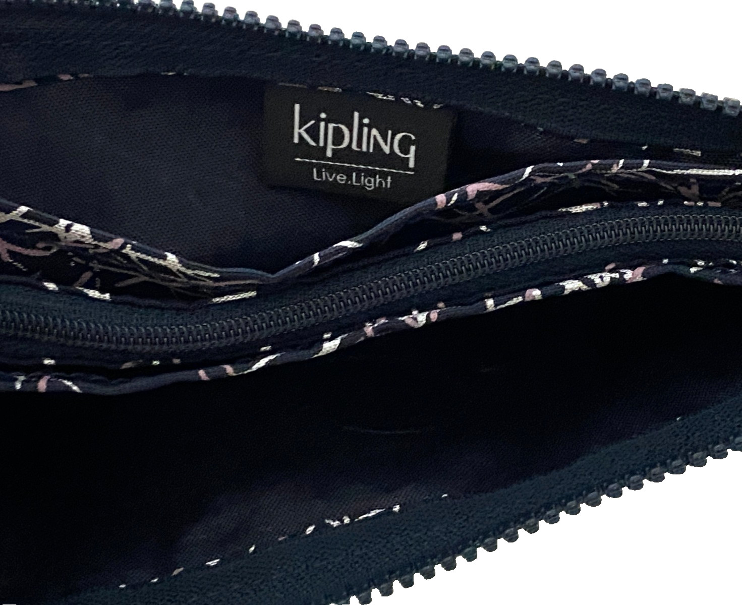 Kipling ~  Poseidon Black Creativity Pouch Extra … - image 5