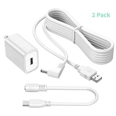 2 Pack Adapter for Ring Stick Up Cam Battery/Plug-in 3rd Gen/2nd Gen & Ring