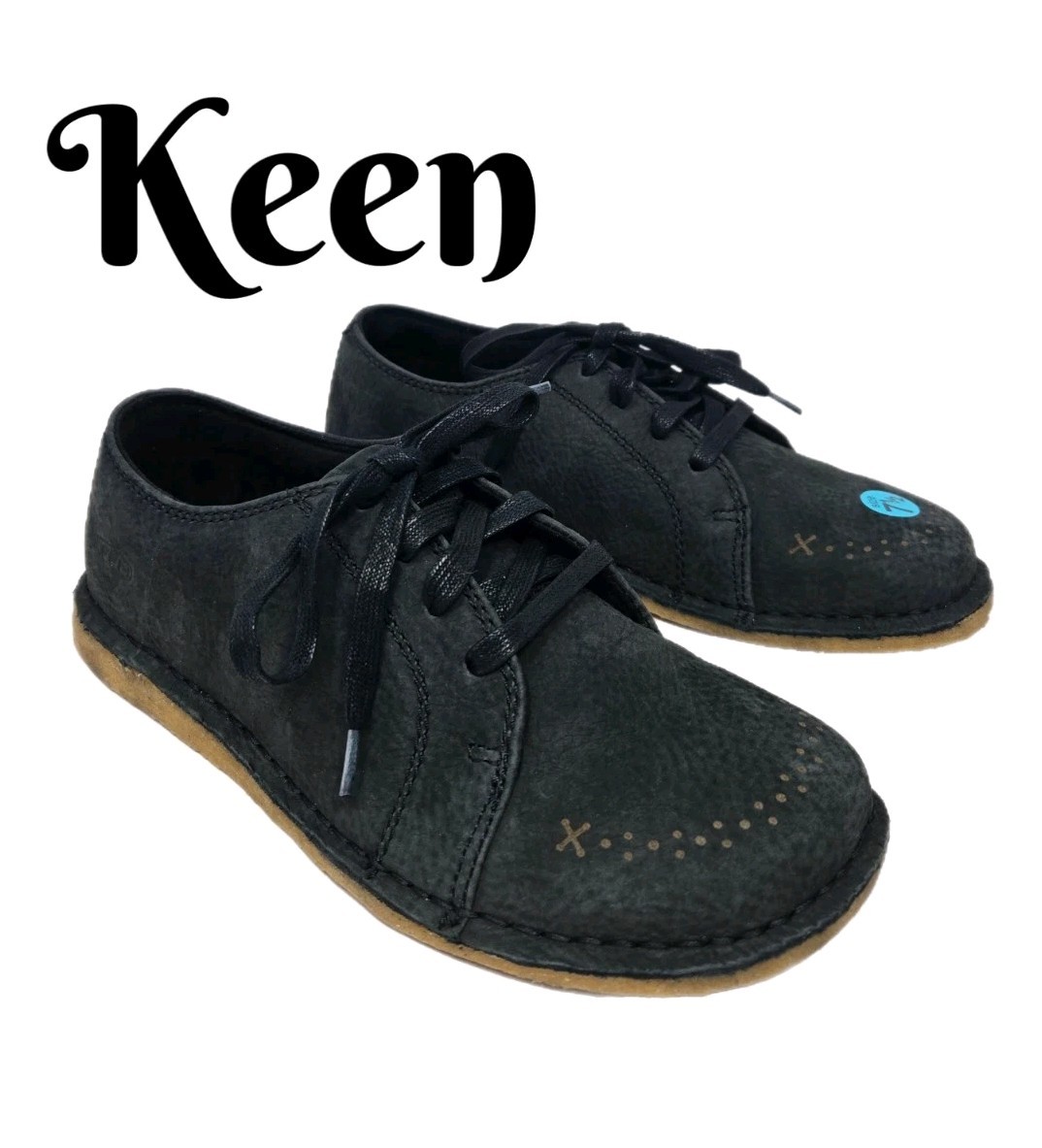 Scarpe Keen Oxford da donna taglia 7 5 M nere Sierra stringate casual comode lavoro carriera