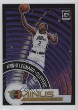 2020-21 Panini Donruss Optic T-Minus 3 2 1 Purple Prizm Kawhi Leonard #3 uk2