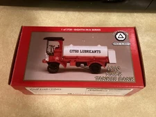 Vintage 1910 Mack Tanker Bank Citgo Lubricants 1996 Die Cast Limited Edition New
