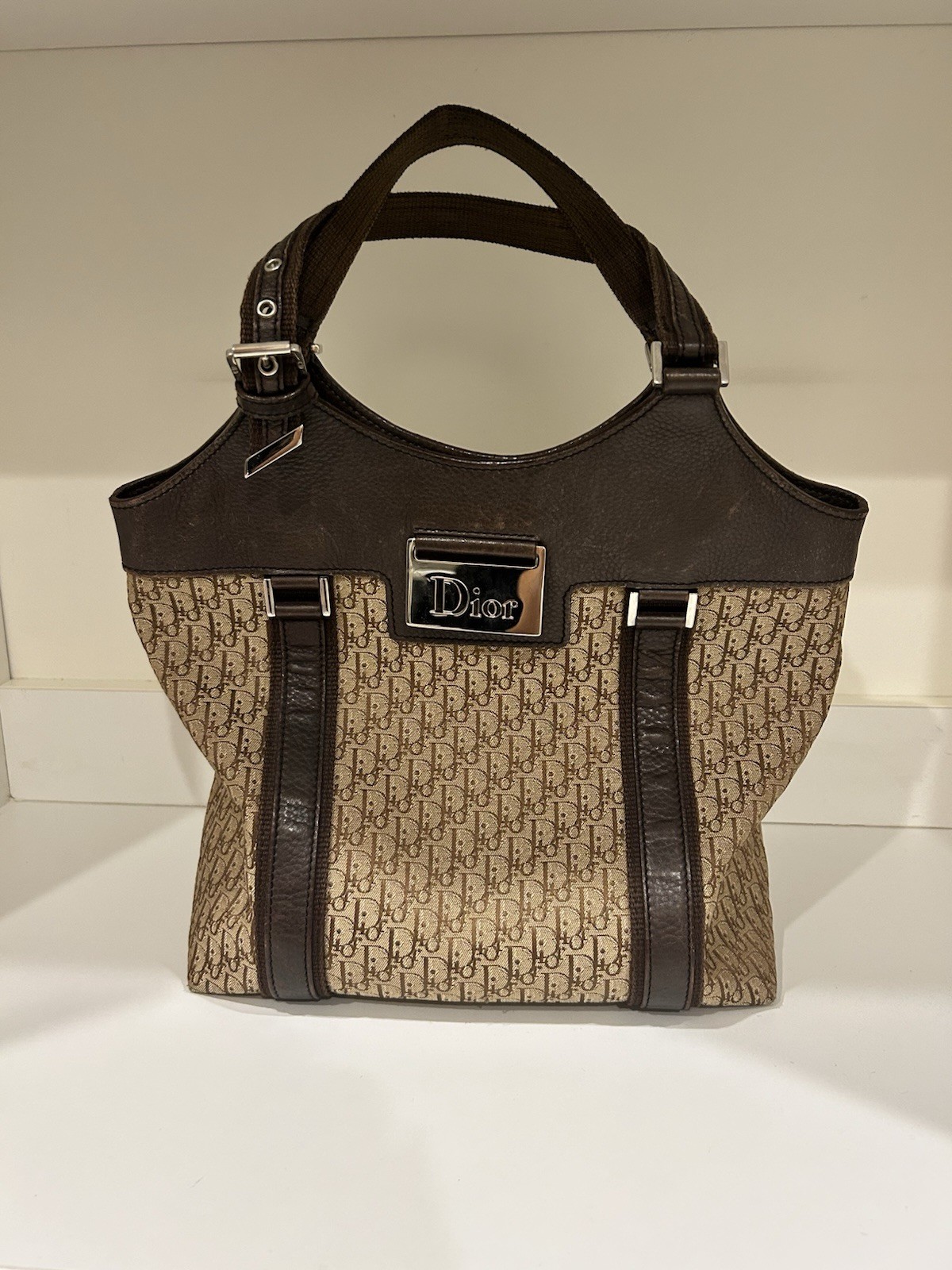 Vintage Christian Dior Diorissimo Street Chic Tote - image 1