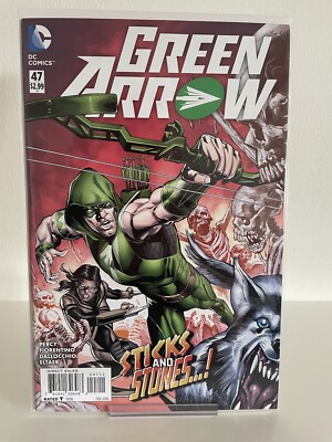 Green Arrow The New 52 #47 DC Comics US Heft Top Zustand bagged and Boarded