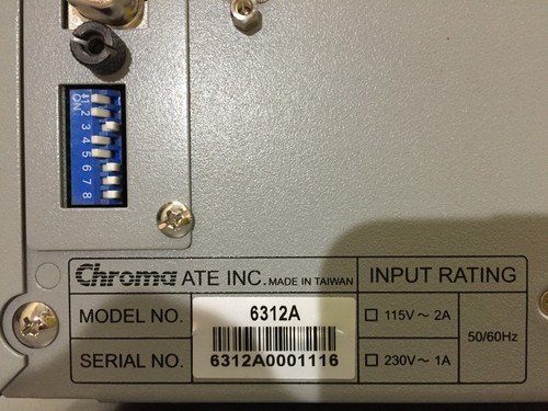 Chroma 6312A DC Electronic Load Mainframe - Picture 5 of 12