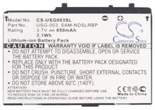New Battery for Nintendo DS,DS Lite , C/USG-A-BP-EUR,SAM-NDSLRBP,USG-001,USG-003