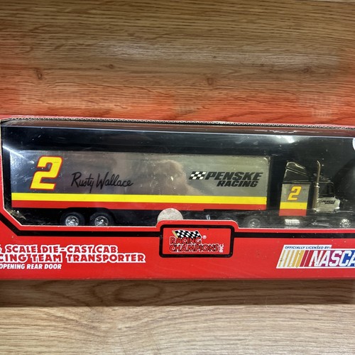 Racing Champions 1993 #2 RUSTY WALLACE PENSKE RACING Trasportatore - Foto 3 di 7