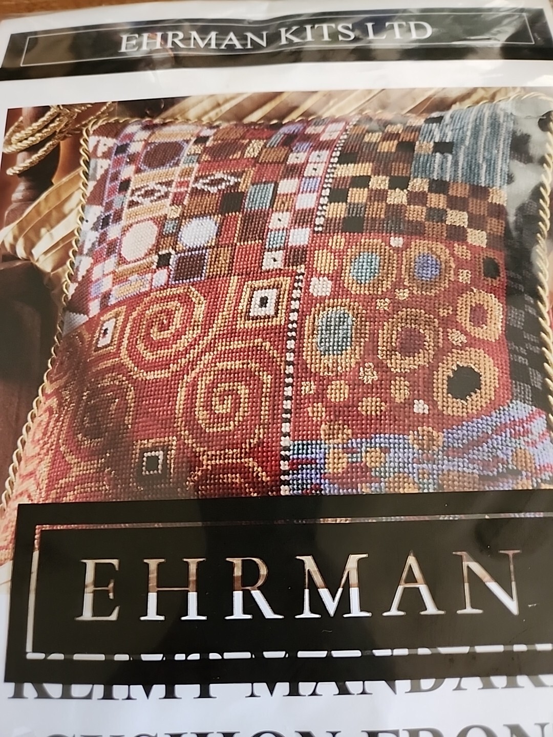Ehrman Kits LTD Klimt Mandarin Cushion Front New Needlepoint eBay