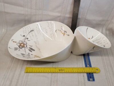 VILLEROY & BOCH * New Wave Chip & Dip (Eye-Catcher) Bowl Limited