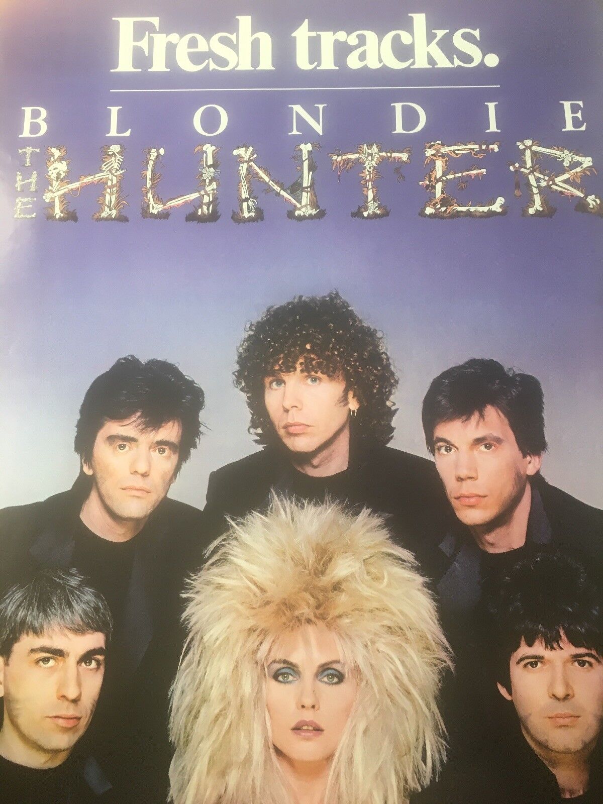 Sales of SALE items from new Ranking TOP11 works Blondie The Hunter Poster 1982 Promo Rare