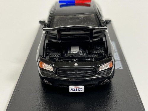 The Rookie 2006 Dodge Charger Black White 1:43 Scale Greenlight 86634 - 第 4/10 張圖片