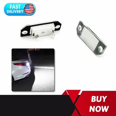 2pcs LED License Plate Light Bulbs For 2003-2007 Ford Focus C-MAX MK2 