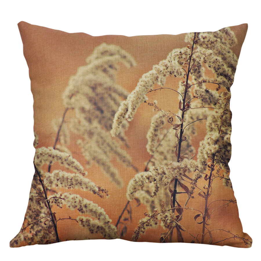 18'' Flower Print pillow case cover waist cushion cover Home Decor eBay