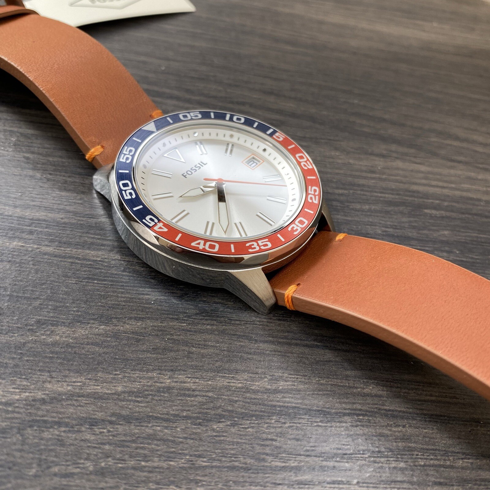 Fossil Bannon Three-hand Date Luggage 