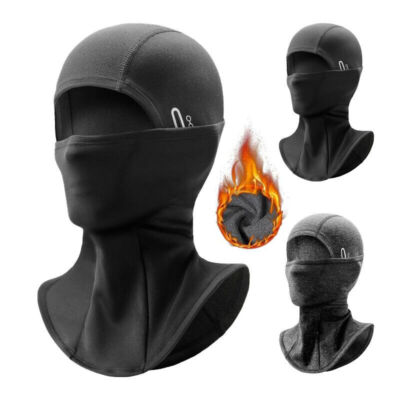 Motorcycle Balaclava Face Mask Windproof plus Suede Thermal