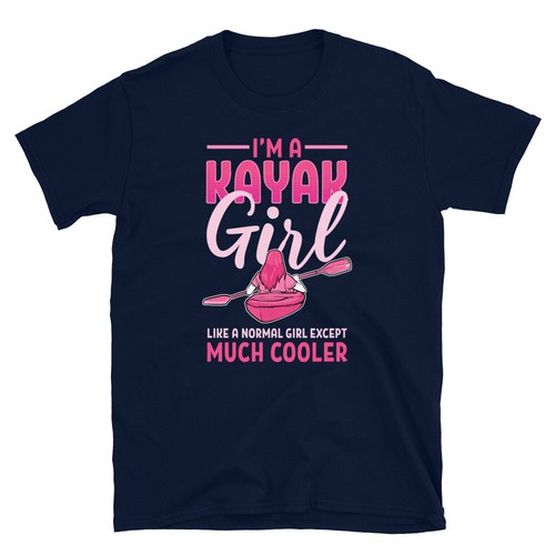Kayaking I'm A Kayak Girl T-shirt - Picture 3 of 3
