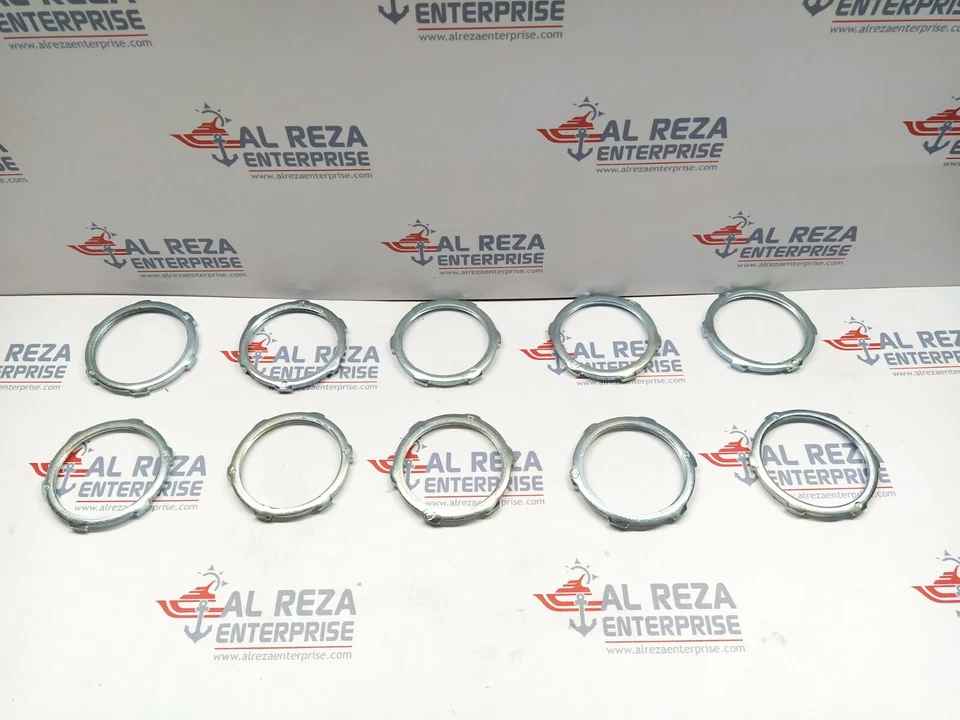 APPLETON EGS BL-250 2,5 ZOLL KLEINE EISEN-KONTERMUTTERN 5ER-SET ENTHÄLT 50 KO... - Image 3 of 4