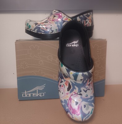 Dansko Professional Abstract Patent clog