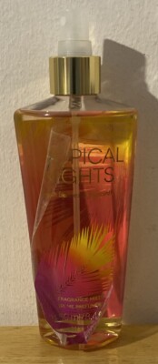Victoria Secret Tropical Nights Fragrance Mist 8.4oz Fresh Berries Hyacinth NEW