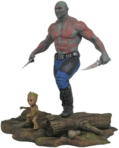 Drax and Groot Guardians of the Galaxy Volume 2 Statue Diamond Gallery Marvel