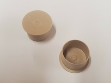 Pool Fence Hole Caps :: TAN Color :: UV Rated...