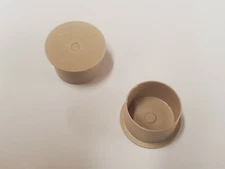 Pool Fence Hole Caps :: TAN Color :: UV Rated 