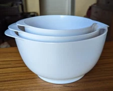 Vintage Rosti Genin Trudeau Mixing Bowl, White 2L 3L 4L Melamine