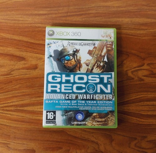 Jeu Xbox 360 Ghost Recon Advanced Warfighter Jeu Xbox 360 : Tom Clancy's Ghost Recon Advanced Warfighter - Bon état, Complet (boîte & Manuel) - Version PAL Alan Wake Xbox 360