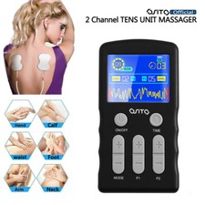25 Modes TENS Unit Electric Pulse Massager Muscle Stimulator Pain Relief Machine