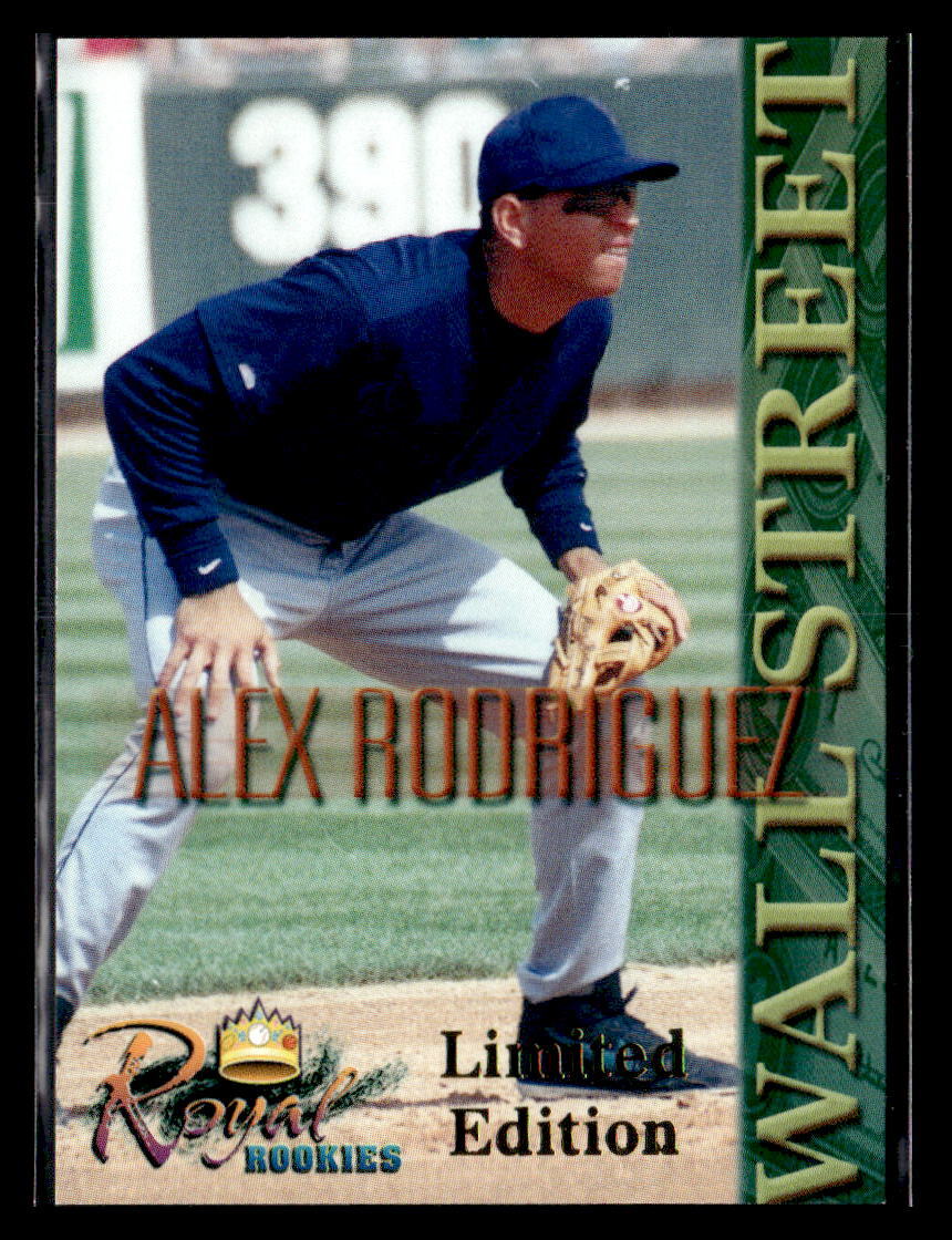 2000 Royal Rookies Futures #NNO Alex Rodriguez Wall Street Limited Edition