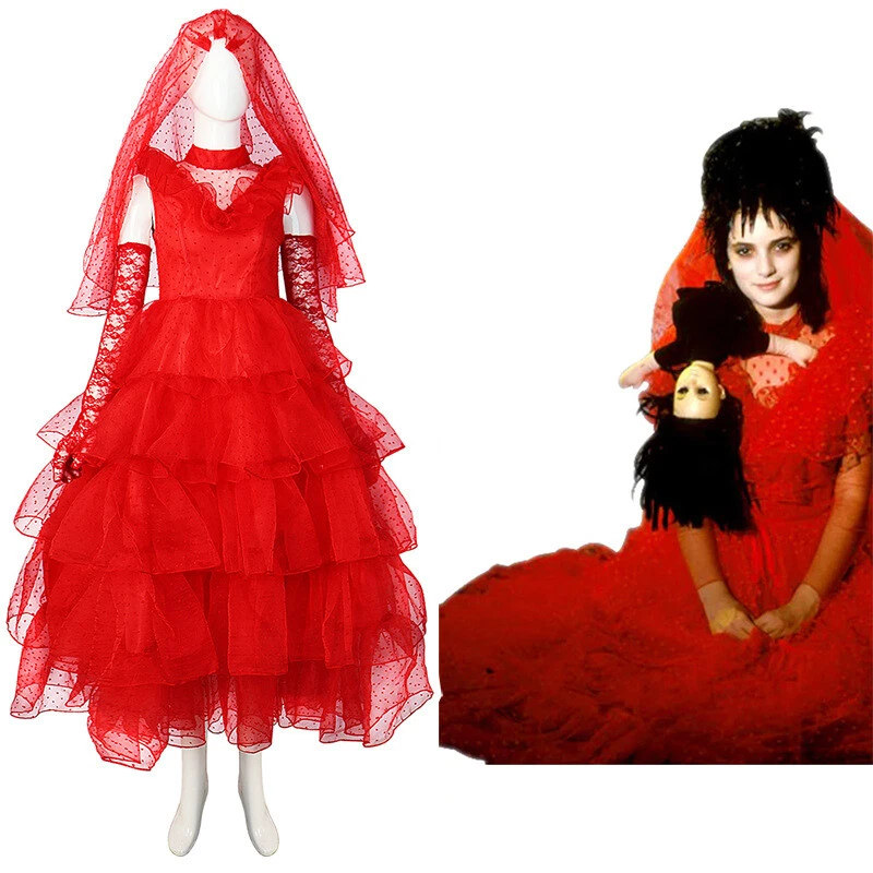 beetlejuice lydia wedding dress