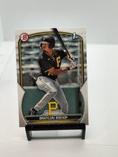 2023 Bowman Prospect Braylon Bishop 1st Bowman Pittsburgh Pirates #BP-90