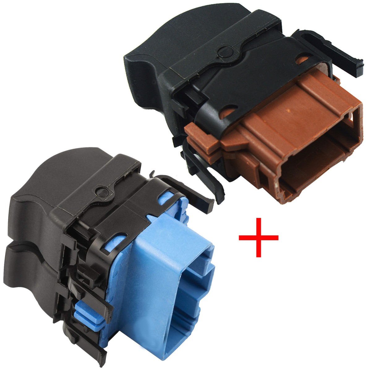 Bouton Lève-vitre Avant Gauche (conducteur) Pour Renault Mégane 2 Scénic 2 Trafic - Référence OEM 8200107772 Base Bleue