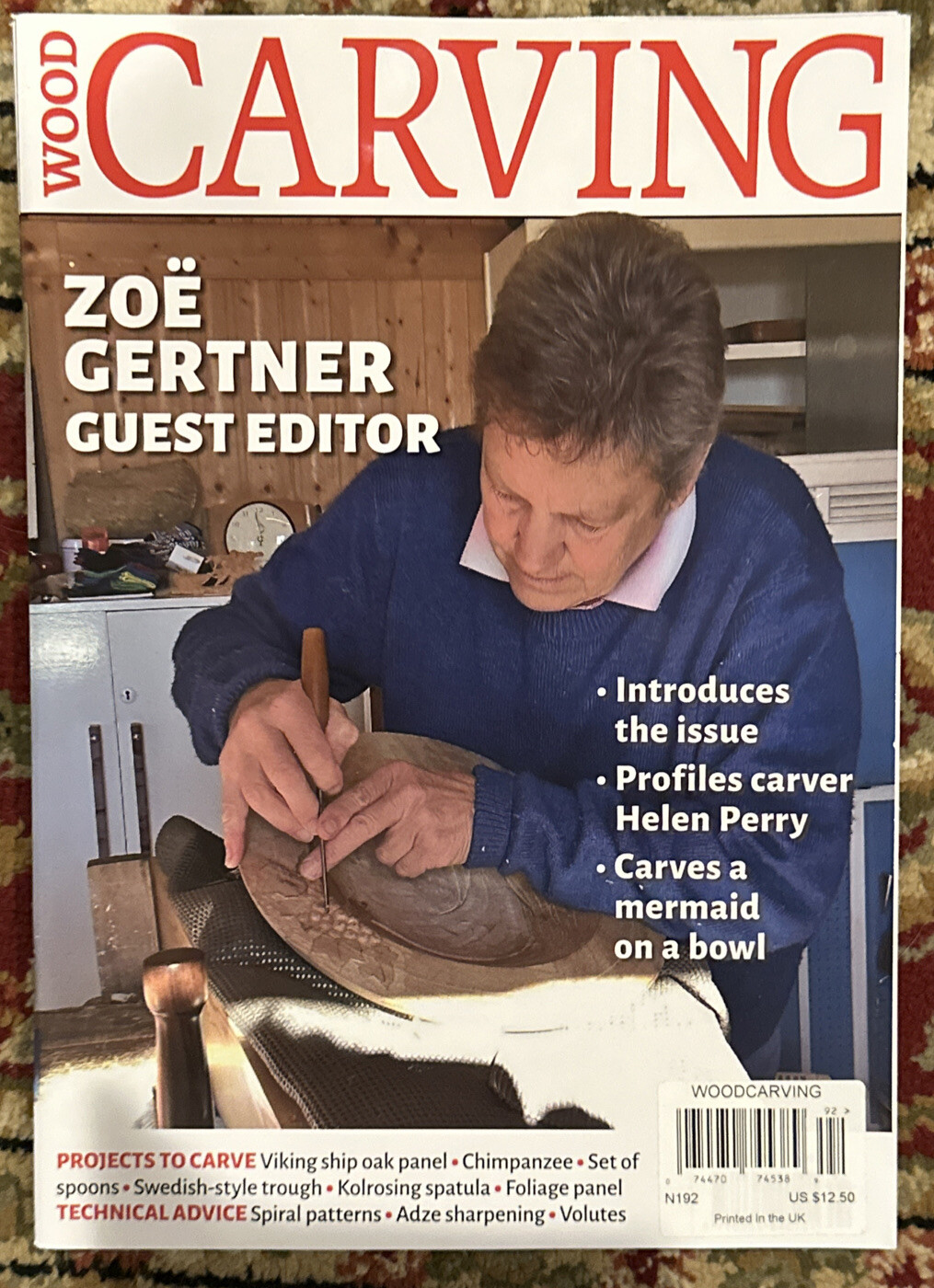 Wood Carving UK Magazine Issue 192 Zoe Gertner Guest Editor eBay