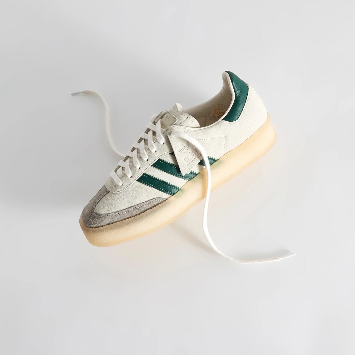 adidas & Clarks & Kith 8th St Samba Ronnie Fieg Chalk White