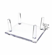 4.25" Four-Peg Display Stand Holder for Hunting Decoys Minerals & Fossils 4 Pack