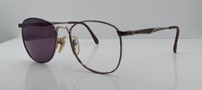Vintage Laura Ashley Isabelle Silver Purple Oval Metal Sunglasses FRAMES ONLY