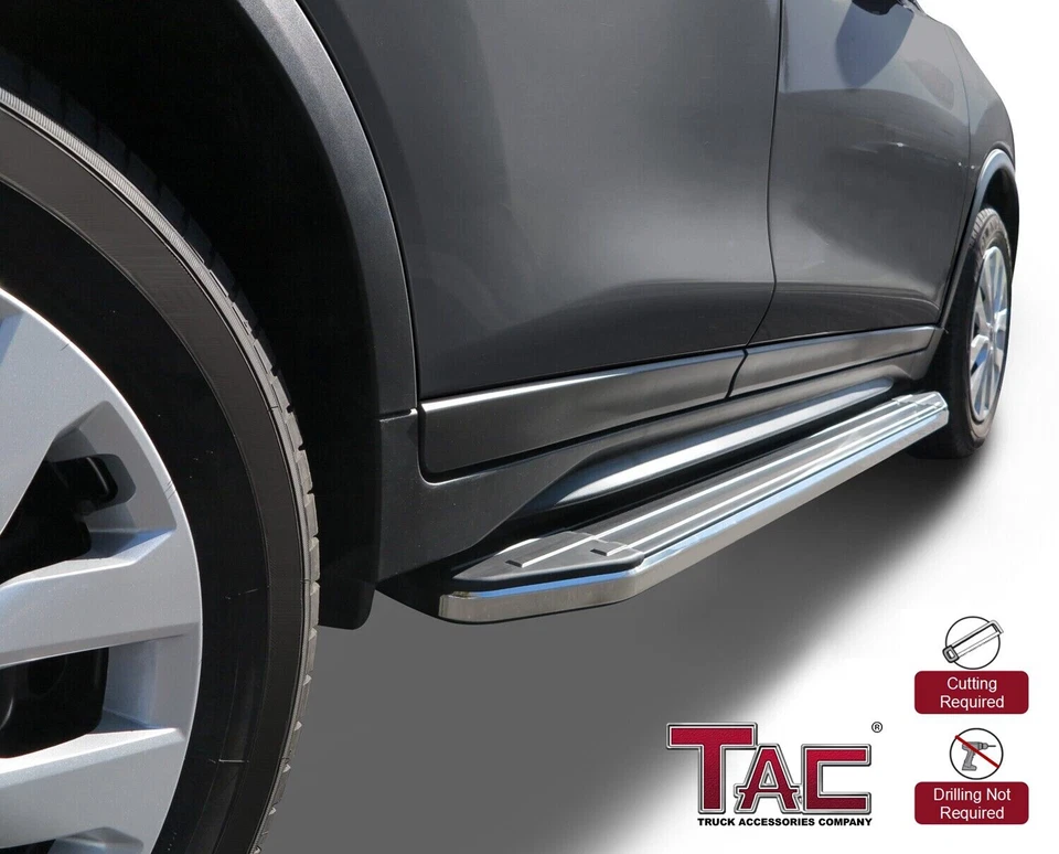 For 2011-2020 Toyota Sienna 5.5" Aluminum Running Boards Side Steps Nerf Bars - Image 3 of 4